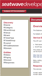 Mobile Screenshot of developer.seatwave.com